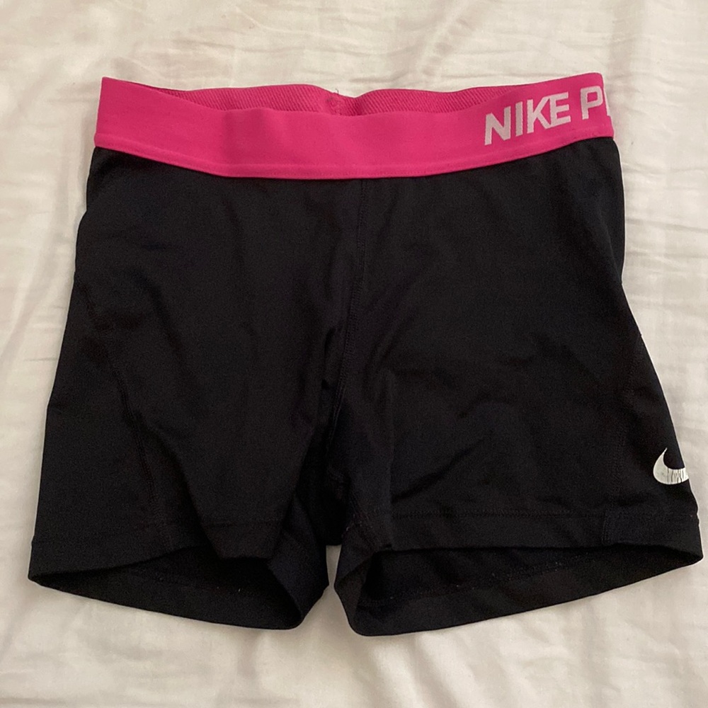 Nike pro spandex shorts